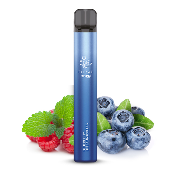 ELF BAR 600 Blueberry Sour Raspberry Einweg E Zigarette 20mg/ml
