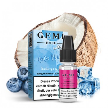 GEMI JUICE by Kapka's Flava Coco Blue Nikotinsalz Liquid 10mg