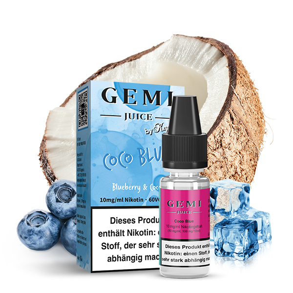 GEMI JUICE by Kapka's Flava Coco Blue Nikotinsalz Liquid 10mg