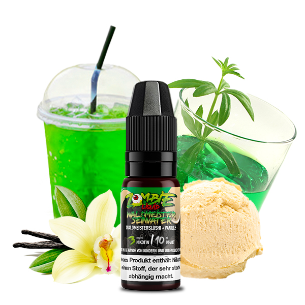 ZOMBIE JUICE - Waldmeisterseinvater Liquid 10ml Nikotinfrei