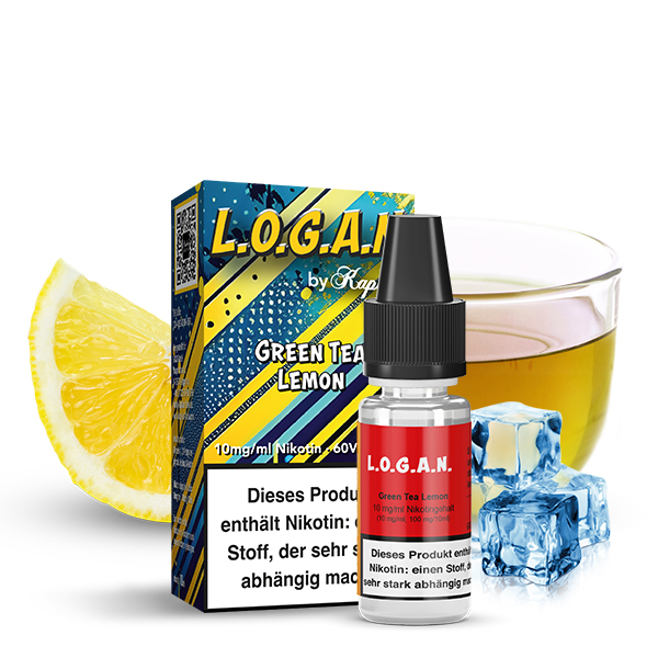 L.O.G.A.N by Kapka's Flava Green Tea Lemon Nikotinsalz Liquid 10mg