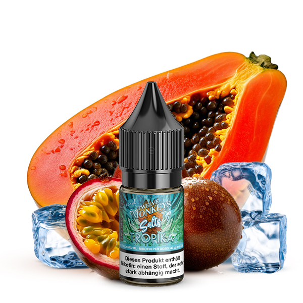 TWELVE MONKEYS Tropika Iced Nikotinsalz Liquid 20mg/ml - 10ml