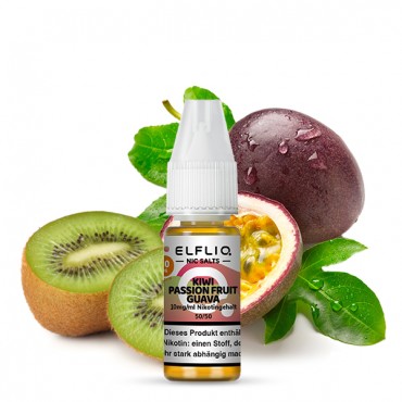 ELFLIQ KIWI PASSION FRUIT GUAVA Nikotinsalz Liquid 10mg/ml
