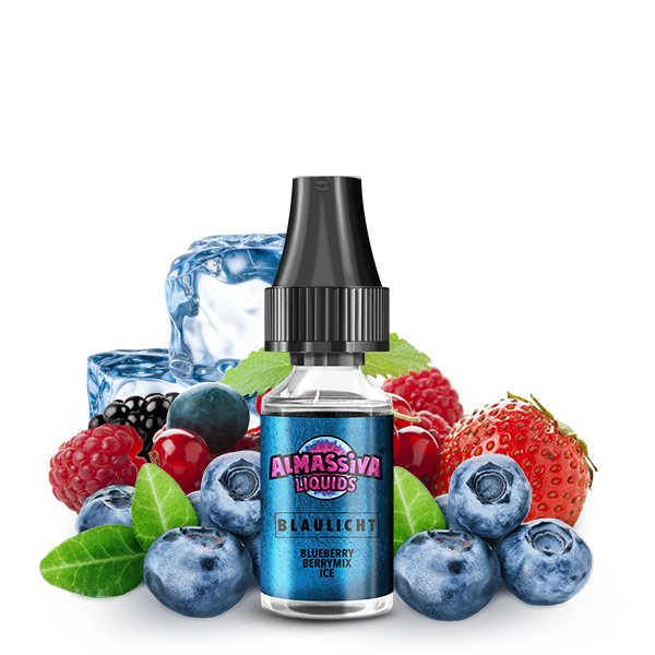 AL MASSIVA Liquid mit Nikotinsalz BLAULICHT 17mg/ml - 10ml