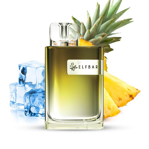 ELFBAR Crystal CR600 Pineapple Ice Einweg E Zigarette 20mg/ml