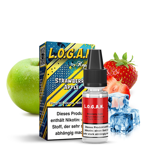 L.O.G.A.N by Kapka's Flava Strawberry Apple Nikotinsalz Liquid 20mg