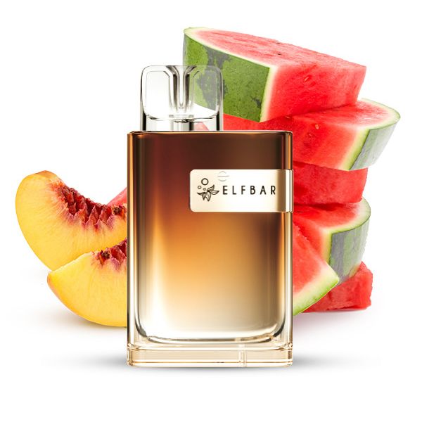 ELFBAR Crystal CR600 Watermelon Peach Einweg E Zigarette 20mg/ml