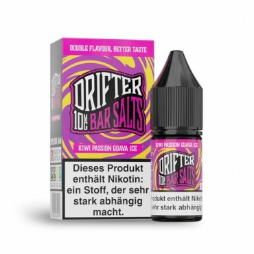Drifter Overdosed Liquid Kiwi Passionfruit Guava 10ml - 10mg