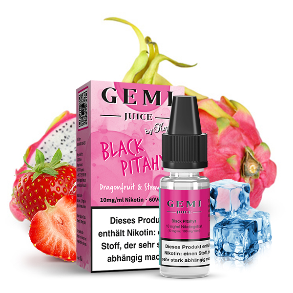 GEMI JUICE by Kapka's Flava Black Pitahya Nikotinsalz Liquid 20mg