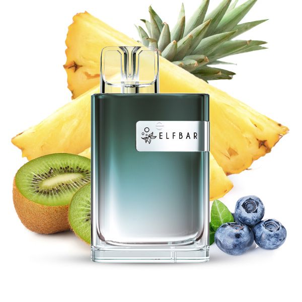 ELFBAR Crystal CR600 Pineapple Blueberry Kiwi Einweg E Zigarette 20mg/ml