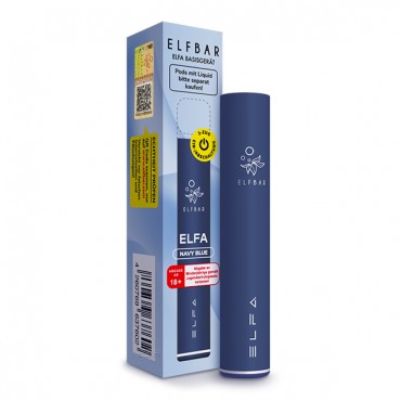 Elfbar ELFA E Zigarette AKKU Basisgerät Navy Blue