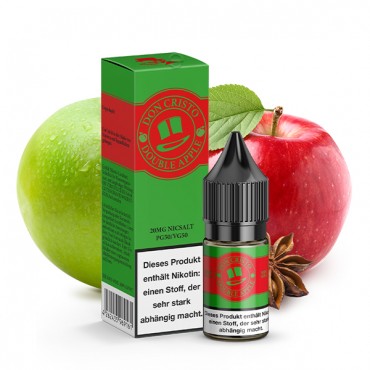 Don Cristo Double Apple Nikotinsalz Liquid 20mg/ml - 10ml