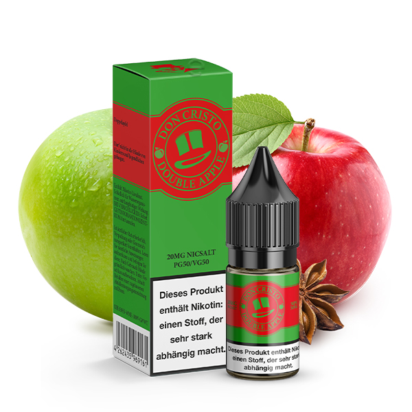 Don Cristo Double Apple Nikotinsalz Liquid 20mg/ml - 10ml