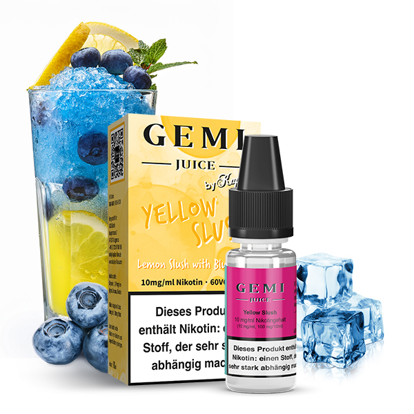 GEMI JUICE by Kapka's Flava Yellow Slush Nikotinsalz Liquid 10mg