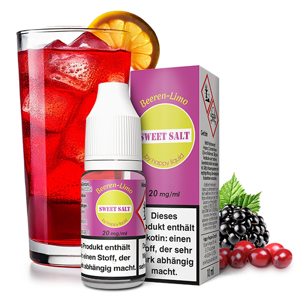 SWEET SALT by Happy Liquids Beeren Limo 10mg/ml