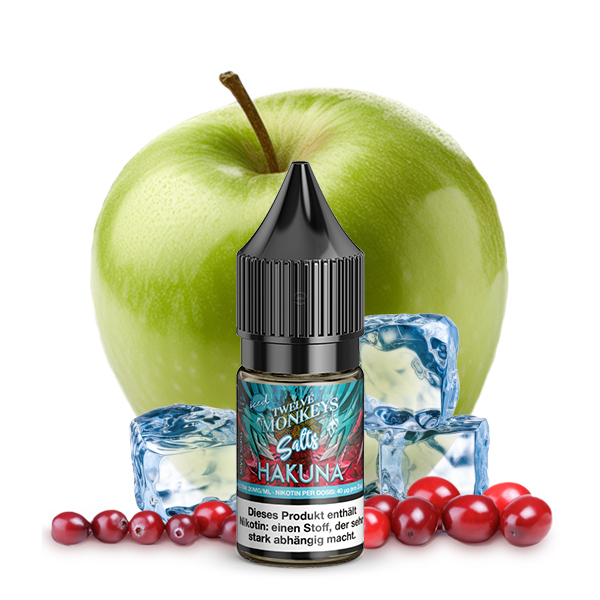 TWELVE MONKEYS Hakuna Iced Nikotinsalz Liquid 20mg/ml - 10ml