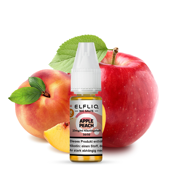 ELFBAR ELFLIQ Apple Peach Nikotinsalz Liquid 10ml - 10mg