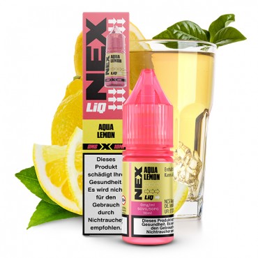 POD SALT NeXLiq Aqua Lemon 10ml NIKOTINFREI