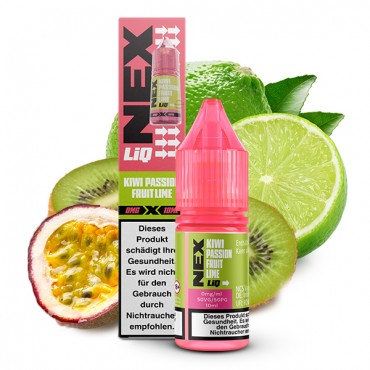 POD SALT NeXLiq Kiwi Passionfruit Lime 10ml NIKOTINFREI