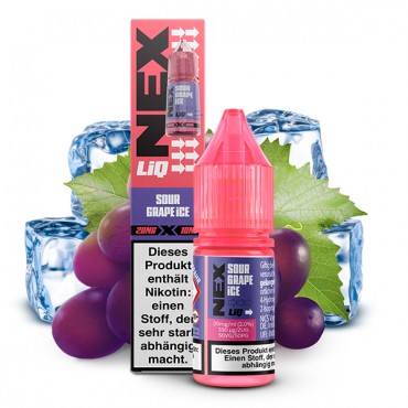 POD SALT NeXLiq Sour Grape Ice 10ml - 20mg
