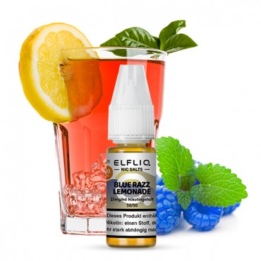 ELFLIQ BLUE RAZZ LEMONADE Nikotinsalz Liquid 10mg/ml