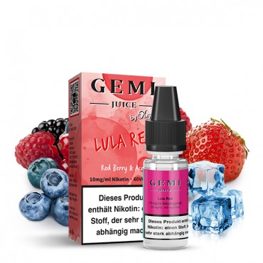 GEMI JUICE by Kapka's Flava Lula Red Nikotinsalz Liquid 10mg