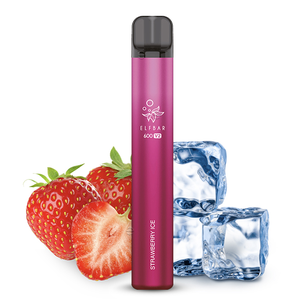 ELFBAR 600 Strawberry Ice Einweg E Zigarette V2 20mg/ml