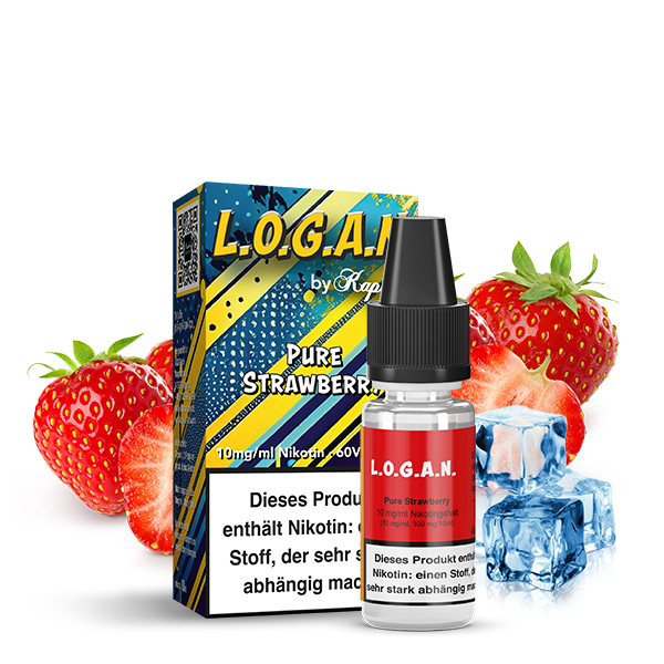 L.O.G.A.N by Kapka's Flava Pure Strawberry Nikotinsalz Liquid 10mg