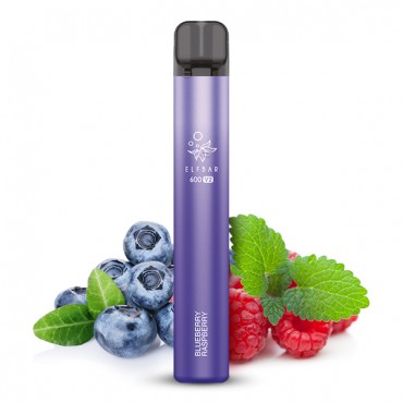 ELFBAR 600 V2 Blueberry Raspberry E Zigarette 20mg/ml