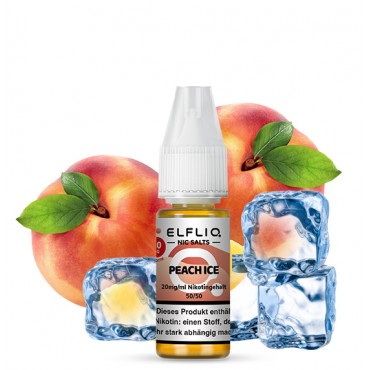 ELFLIQ PEACH ICE Nikotinsalz Liquid 20mg/ml