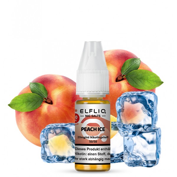 ELFLIQ PEACH ICE Nikotinsalz Liquid 20mg/ml