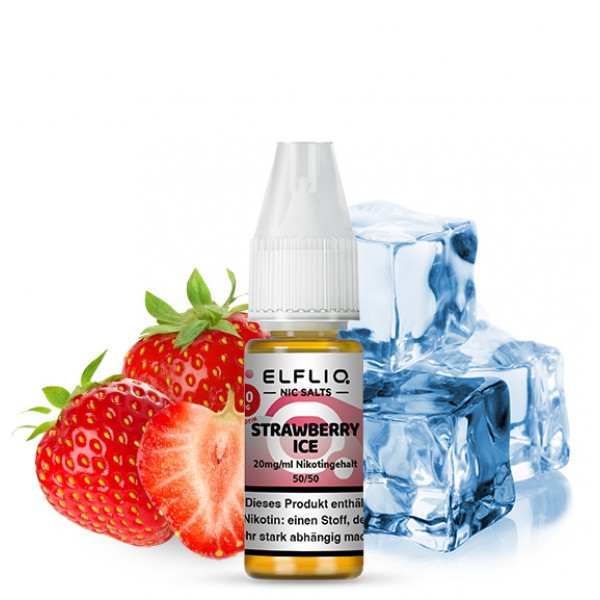 ELFLIQ STRAWBERRY ICE Nikotinsalz Liquid 20mg/ml