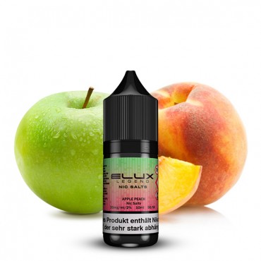 ELUX Liquid mit Nikotin Apple Peach 20mg/ml