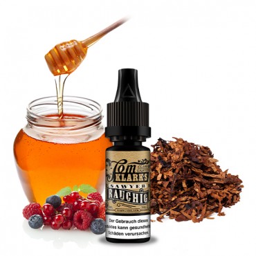 TOM KLARK Tom Sawyer Rauchig Liquid 10ml NIKOTINFREI