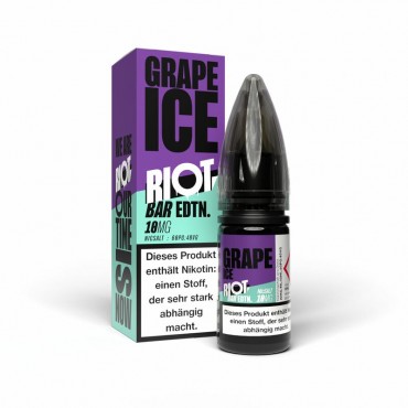 RIOT SQUAD Bar Edition Grape Ice 10mg/ml Liquid 10ml