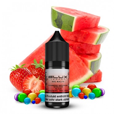 ELUX Liquid mit Nikotin Strawberry Watermelon Bubblegum 20mg/ml