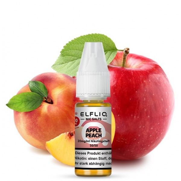 ELFBAR ELFLIQ Apple Peach Nikotinsalz Liquid 10ml - 20mg