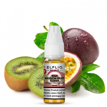 ELFLIQ KIWI PASSION FRUIT GUAVA Nikotinsalz Liquid 20mg/ml