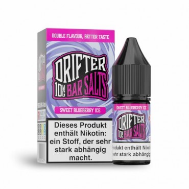 Drifter Overdosed Liquid Sweet Blueberry Ice 10ml - 10mg
