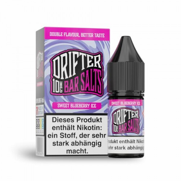 Drifter Overdosed Liquid Sweet Blueberry Ice 10ml - 10mg