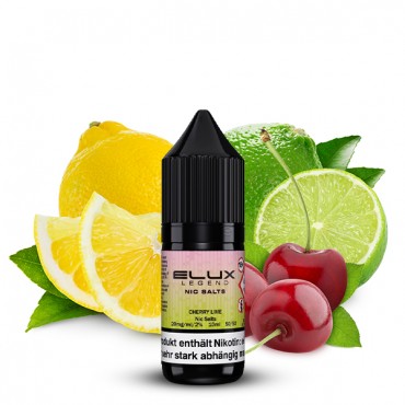 ELUX Liquid mit Nikotin Cherry Lime 20mg/ml