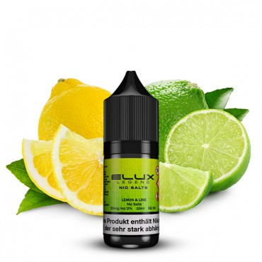 ELUX Liquid mit Nikotin Lemon & Lime 20mg/ml