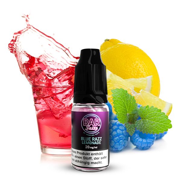 Bar Salts Blue Razz Lemonade by Vampire Vape 10mg/ml Liquid 10ml