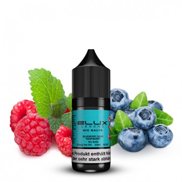 ELUX Liquid mit Nikotin Blueberry Sour Raspberry 20mg/ml