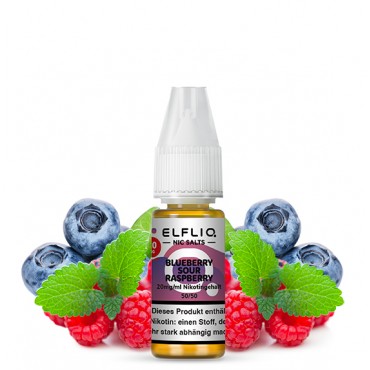 ELFLIQ BLUEBERRY SOUR RASPBERRY Nikotinsalz Liquid 20mg/ml