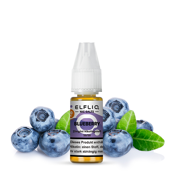 ELFBAR ELFLIQ BLUEBERRY Nikotinsalz Liquid 10mg/ml