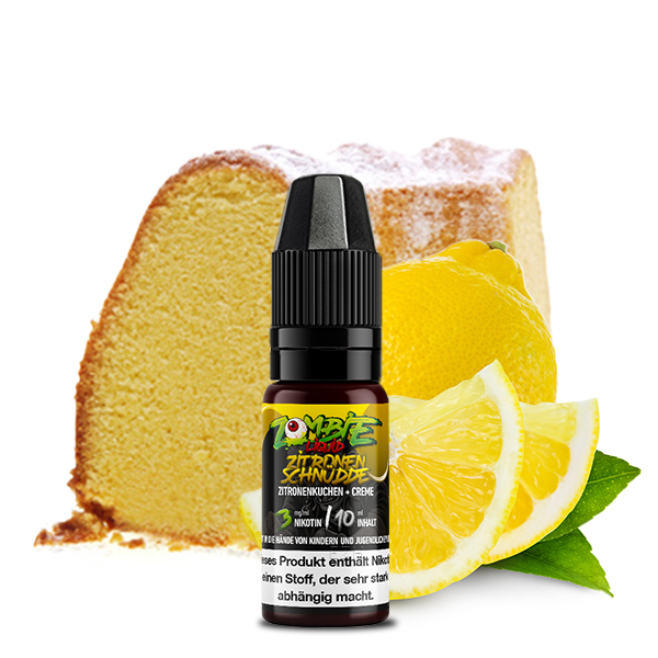 ZOMBIE JUICE - Zitronenschnüdde Liquid 10ml Nikotinfrei