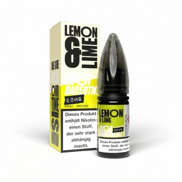 RIOT SQUAD Bar Edition LEMON & LIME 20mg/ml - 10ml