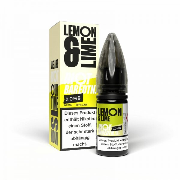 RIOT SQUAD Bar Edition LEMON & LIME 20mg/ml - 10ml