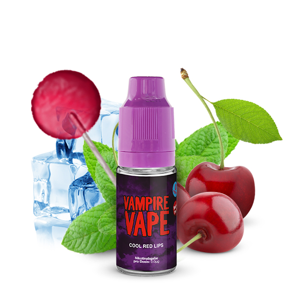 VAMPIRE VAPE - Cool Red Lips Liquid 10ml 0mg